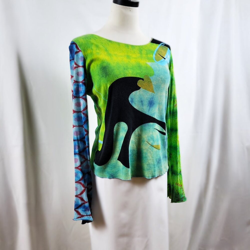 Vintage Custo Barcelona Crop Top - Size 3